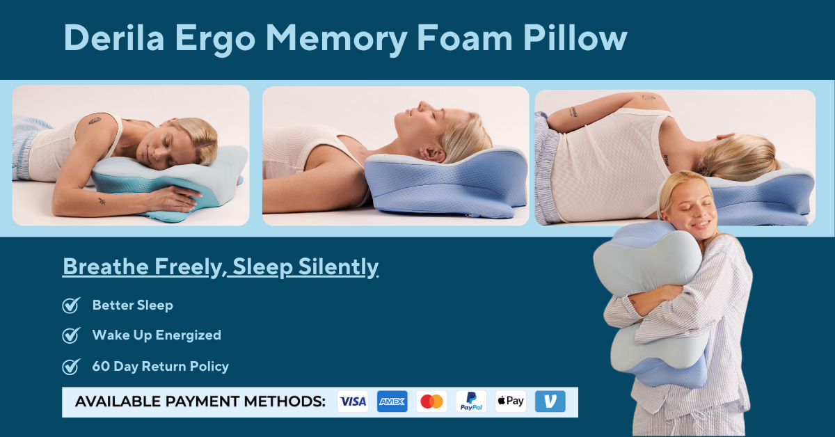 Derila Ergo Memory Foam Pillow
