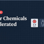 PFAS aging infographic showing forever chemicals linked to accelerated epigenetic aging in middle-aged men with key study statistics